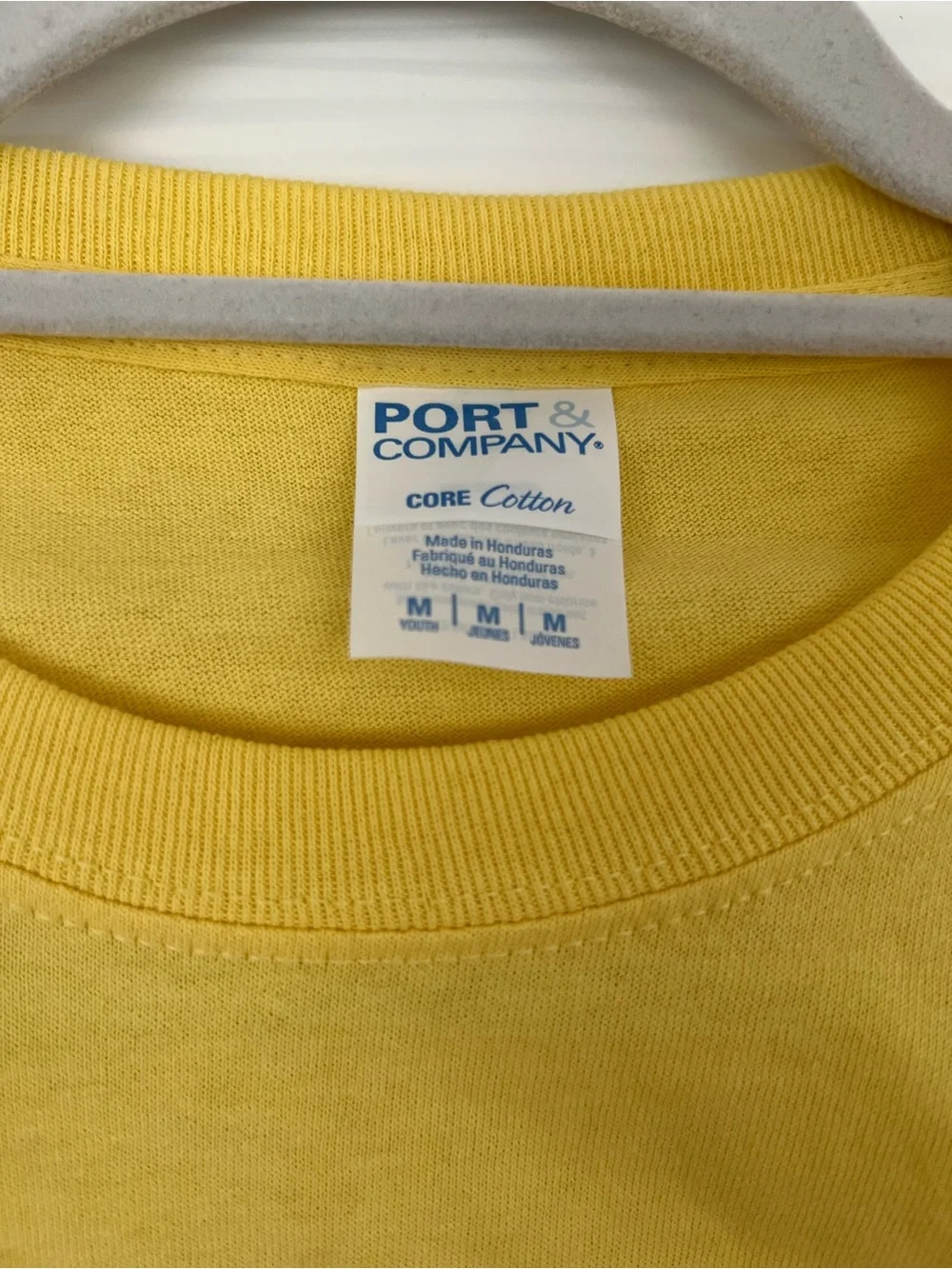 Port and Company Yellow 'Level Up Los Angeles' Kids Long-Sleeve Tee